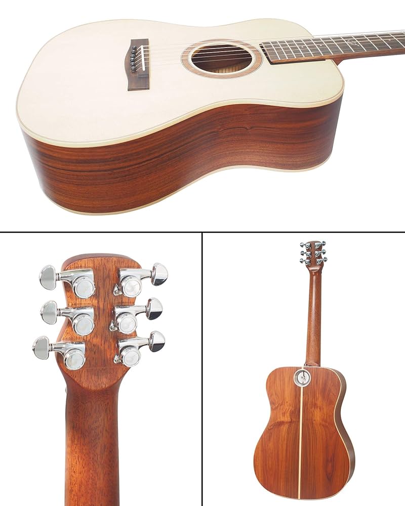 Amazon.com: Journey Instruments Solid Sitka Travel Guitar